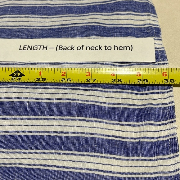 J Crew Womens Baird McNutt Irish Linen Long sleeve Button Up Shirt 12 Relaxed - Picture 6 of 9